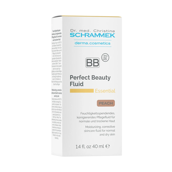 bb perfect beauty fluid spf15 peach dr schrammek