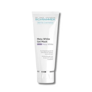 mela white gel mask dr schrammek
