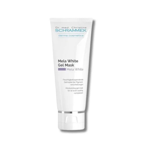 mela white gel mask dr schrammek