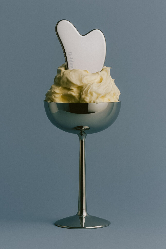 Frascos y tubos de cremas despigmentantes sobre una superficie limpia, representando el cuidado de la piel sin manchas.