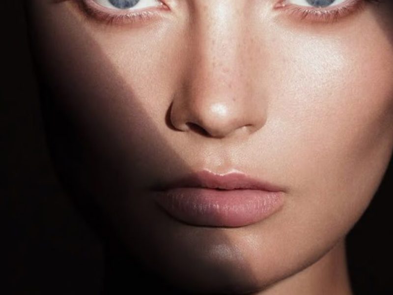 una cara de cerca para cara de ozempic